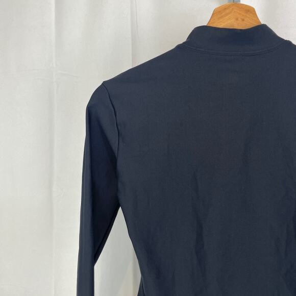 UNDER ARMOUR Womens ColdGear Compression Mock Long Sleeve Top Black Size M - Picture 7 of 11